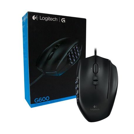 Mouse Logitech Mmo Gaming Black 910-003879 | Logitech