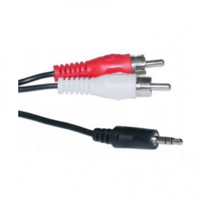 Cable Kolke Rca X2 A Miniplug Stereo 600176