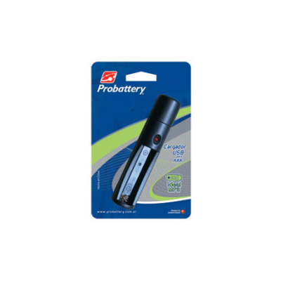 Cargador De Pilas Probattery Usb Para 1 Pila