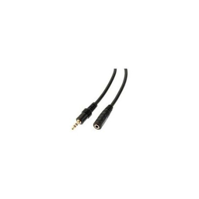 Cable Plug Estereo Alargue Macho Hembra 2 M