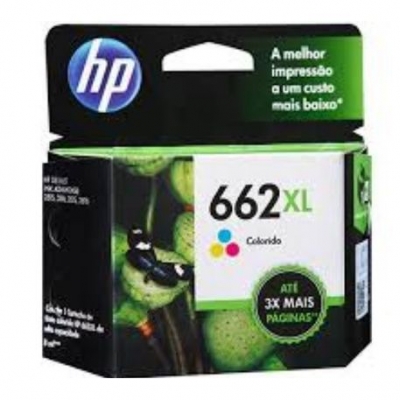 Cartucho Tinta Original Hp 662Xl Color