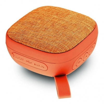 Parlantes  Bluetooth Xtech Xts-600b Mini Portatil Bluetooth Con Microfono Naranja
