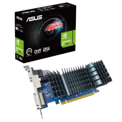 Placas De Video Asus Gt 710 2Gb Ddr5 Gt710-Sl-2Gd5-Brk-Evo