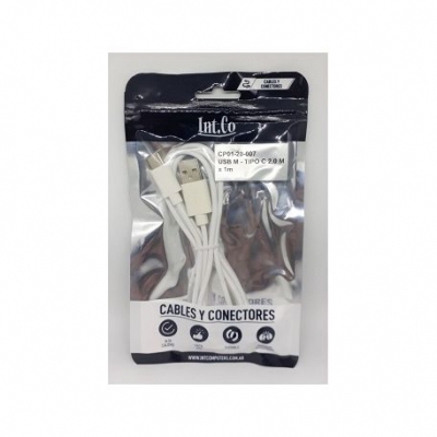 Cable Int.co Tipo C A Usb Cp01-20-007
