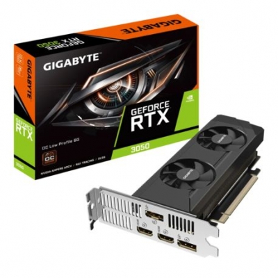 Placas De Video Vga 6Gb Rtx 3050 Gigabyte Geforce Oc Low Profile 6G