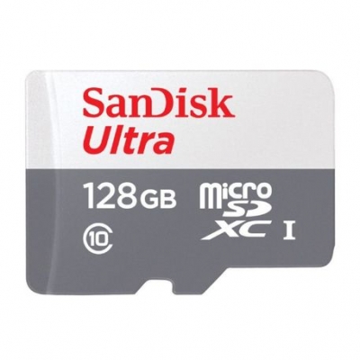 Memoria Flash Sandisk Micro Sd 128gb Ultra Clase10  Sdsqunr-128g-gnta