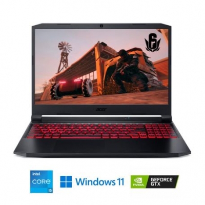 Notebook Acer I5-11400h Nitro5 8gb 512ssd Black Gtx 1650 156 Black W11hsl