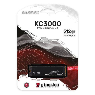 Disco Ssd Kingston Kc3000 512 M.2 Nvme Pcie 4.0 7000Mb/S