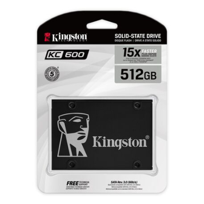 Disco Ssd Ssd Kingston Kc600 512 Mb  2.5 Sata 3