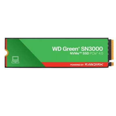 Disco Ssd Ssd M.2 Western Digital 500Gb Green Sn3000 Nvme