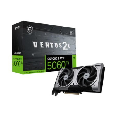 Placas De Video 16Gb Rtx 5060 Ti Msi Ventus 2X Oc Plus Gddr7