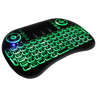 Teclado Noganet Nkb-K2R Mini Teclado Inalambrico Retroiluminado