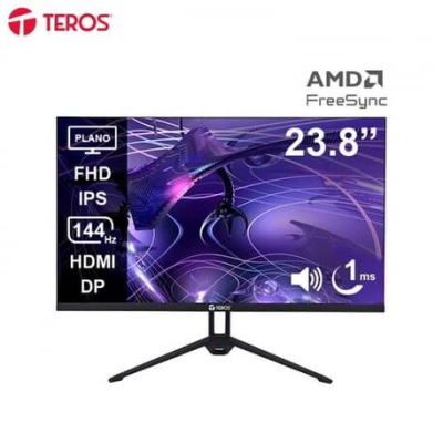 Monitor Gamer Teros Te-2417S Gaming 23,8  Ips Fhd 144Hz 1Ms