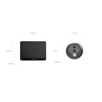 Seguridad Ezviz Hp4 Videoportero Ip 2Mp