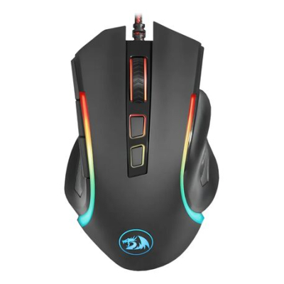 Mouse Gamer Redragon M607 Griffin M607 7 Botones Rgb Negro Usb