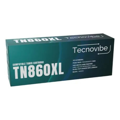 Toners Tecnovibe Tn860Xl Para Brother Dcp-L2660Dw Mfc-L2880Dw