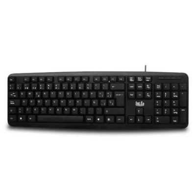 Teclado Int.co Rdk-111  De Oficina Usb Negro