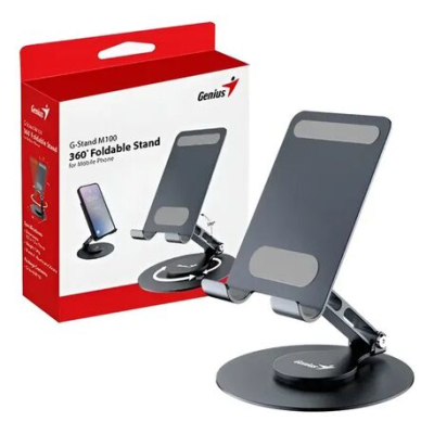 Accesorios Para Celulares Genius G-Stand M100 Base Para Celulares Metalico