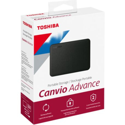 Discos Rigidos Externos Toshiba 1 Tb  Ts Canvio Advance Black