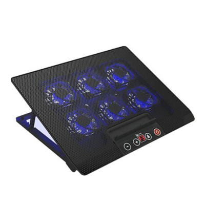 Accesorios Para Notebook Base Enfriamiento Xtech 6 Collers 6 Posiciones Hasta 17