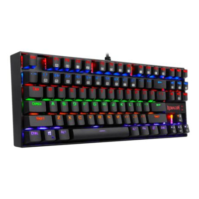 Teclado Gamer Redragon Mecanico Kumara 2 K552-Kr-Sp Rainbow Negro