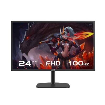 Monitor De Led Gamer Raptor Hawk Eye 24 Slim Fhd 100Hz 5Ms Hdmi Vga