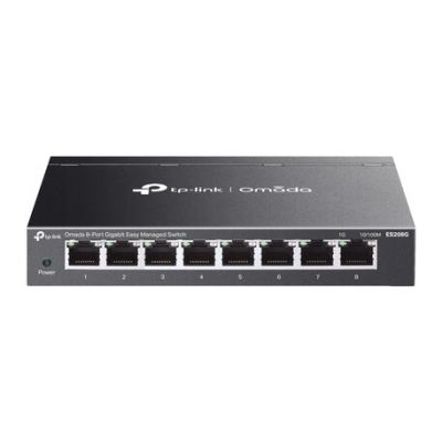 Switch Tp Link Es208G Gigabit Easiy Administrable 8 Puertos Omada Gigalan
