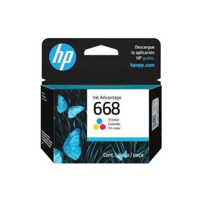 Cartucho Tinta Original Hp 668 Color