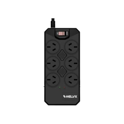 Estabilizadores Kelyx 6 Tomas 600W Surge Protecction 1M 150-270V