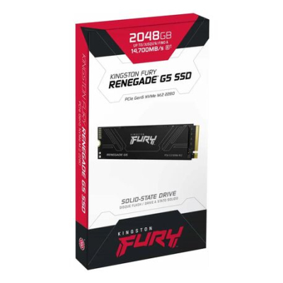Disco Ssd Ssd M.2 Nvme 2Tb Gen5 Kingston Fury Renegade G5  Dram Sfyr2S/2To