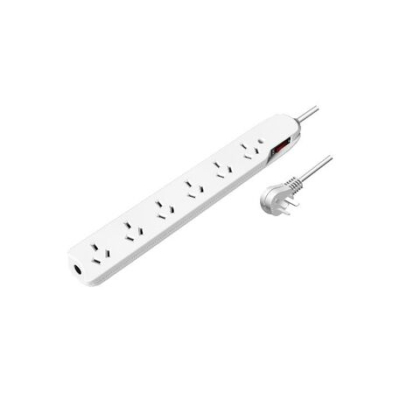 Electricidad Prolongador Kelyx 6 Tomas  220V C/Proteccion 1.5Mts