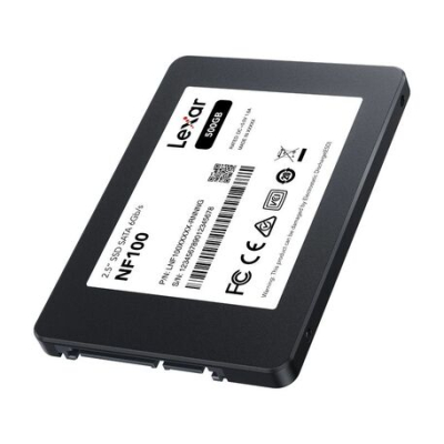 Disco Ssd Lexar 500 Gb Read Up To 500Mb/S, 2.5” Sata Iii  Nf100  Lnf100X500G-Rng